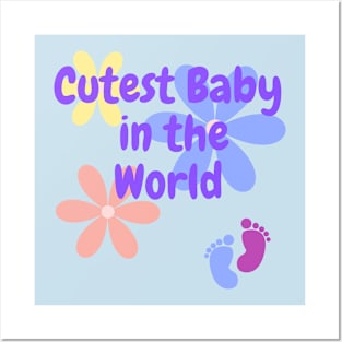 cutesy baby in the world Posters and Art